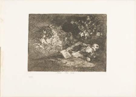Nothing. The Event Will Tell, plate 69 from The Disasters of War, 1812/20, published 1863,