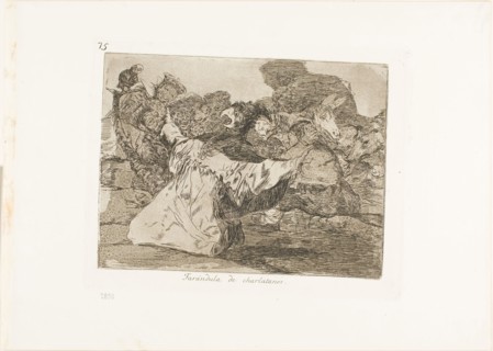 Charlatan’s show, plate 75 from The Disasters of War, 1815/20, published 1863, Francisco José de