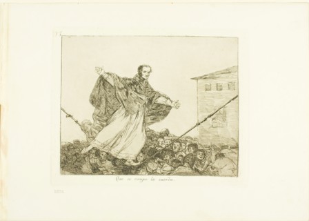 May the cord break, plate 77 from The Disasters of War, 1815/20, published 1863, Francisco José de