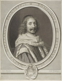 Pompone de Bellièvre, 1657, Robert Nanteuil (French, 1623-1678), after Charles Le Brun (French,
