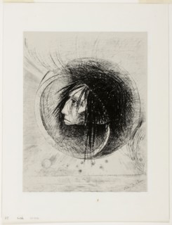 Blossoming, plate one from In Dreams, 1879, Odilon Redon, French, 1840-1916, France, Lithograph on
