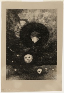 Germination, plate two from In Dreams, 1879, Odilon Redon, French, 1840-1916, France, Lithograph on