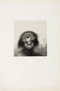 The Misshapen Polyp Floated on the Shores, a Sort of Smiling and Hideous Cyclops, plate 3 of 8 from