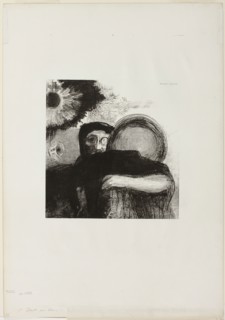 A Strange Juggler, plate 5 from Homage to Goya, 1885, Odilon Redon, French, 1840-1916, France,