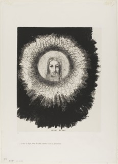 And in the Very Disk of the Sun Lights the Face of Jesus Christ, plate 10 from The Temptation of