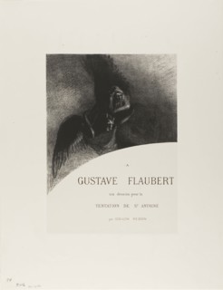 Frontispiece to A Gustave Flaubert (To Gustave Flaubert), 1889, Odilon Redon, French, 1840-1916,