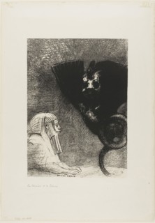 The Sphinx: …my gaze that nothing can deflect, passing through objects, remains fixed on an