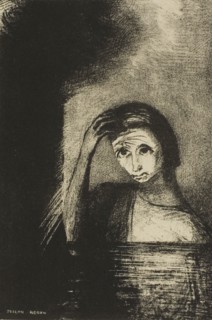 Frontispiece from Emile Verhaeren’s Les Debacles, 1889, Odilon Redon, French, 1840-1916, France,