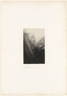St. Anthony: Help me, O my God!, plate 2 of 24, 1896, Odilon Redon, French, 1840-1916, France,