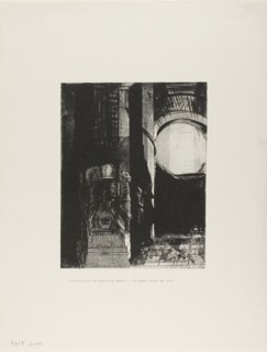 And On Every Side Are Columns of Basalt,…the Light Falls From the Vaulted Roof, plate 3 of 24,