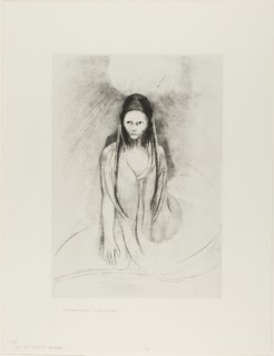 Intelligence was Mine! I Became the Buddha, plate 12 of 24, 1896, Odilon Redon, French, 1840-1916,