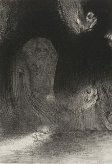 I Have Sometimes Seen in the Sky What Seemed to Be Like Forms of Spirits, plate 21 of 24, 1896,