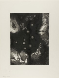 Different Peoples Inhabit the Countries of the Ocean, plate 23 of 24, 1896, Odilon Redon, French,