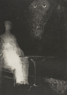 I Continued to Gaze on the Chair, and Fancied I saw on It a Pale Blue Misty Outline of a Human