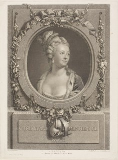 Christiane Henriette Koch, 1770, Johann Friedrich Bause (German, 1738-1814), after Anton Graff