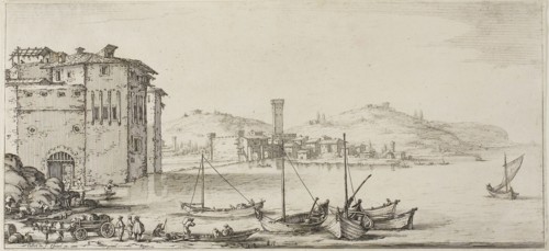 The Zany One or Scapin, from Three Italian Comedians, 1618–20, Jacques Callot, French, 1592-1635,