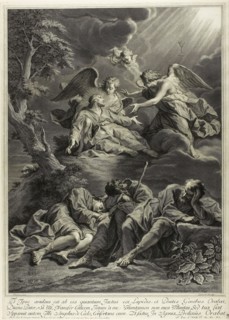 Christ at Gethsemane, n.d., Pierre-Imbert Drevet (French, 1697-1739), after Jean Restout the