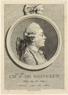 Portrait of Charles Frederick de Heincken, 1770, Augustin de Saint-Aubin, French, 1736–1807,