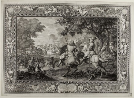 Defeat of the Spanish Army Near the Canal at Bruges by the Troops of King Louis XIV 1667, 1680,