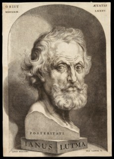 Father Lutma, 1669/81, Janus Lutma, II, Dutch, 1624-1689, Netherlands, Punched engraving with