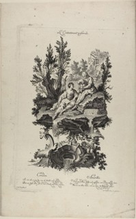 Pastoral Contentment, n.d., Johann Lorenz Rugendas I (German, 1730-1799), after Charles Eisen