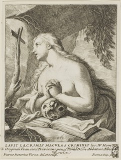 Saint Mary Magdalene, 1728/31, Count Pietro Antonio Rotari, Italian, 1707-1762, Italy, Etching on