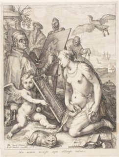 The Painter, 1616, Jan Saenredam (Netherlandish, 1565-1607), after Hendrick Goltzius (Dutch,
