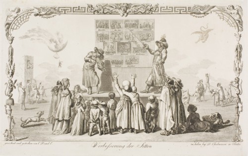 The Improvement of Morals, 1786, Daniel Nikolaus Chodowiecki, German, 1726-1801, Germany, Etching
