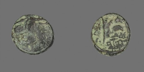 Coin Depicting a Sphinx, 301/109 BC (?), Greek, possibly minted in Chios, Ionia, Ancient Greece,