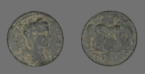 Coin Portraying Emperor Severus Alexander, AD 222/235, Roman, Roman Empire, Bronze, Diam. 2.3 cm, 6