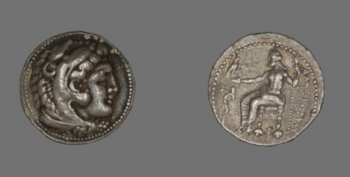 Tetradrachm (Coin) Portraying Alexander the Great, 336/323 BC, Greek, minted in Cilicia, Greece,