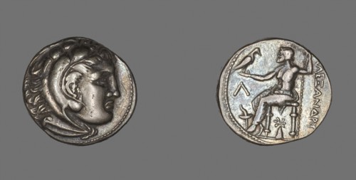 Tetradrachm (Coin) Portraying Alexander the Great, 336/323 BC, Greek, minted in Amphipolis, Roman