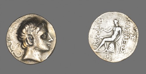 Tetradrachm (Coin) Portraying King Antiochus II Theos, 261/246 BC, Reign of Antiochus II Theos