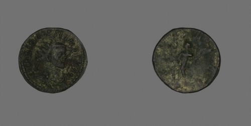 Antoninianus (Coin) Portraying Emperor Diocletian, AD 290/291, Roman, minted in Lugdunum, Roman