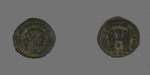 Antoninianus (Coin) Portraying Emperor Marcus Aurelius Valerius Maximianus (Maximian or Maximianus