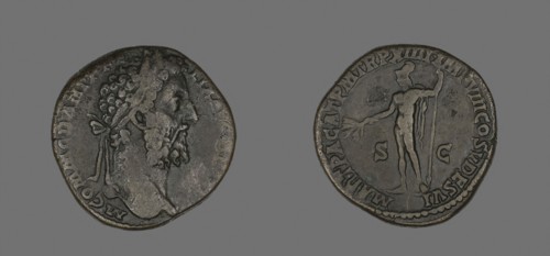 Sestertius (Coin) Portraying Emperor Commodus, AD 189, Roman, minted in Rome, Roman Empire, Bronze,