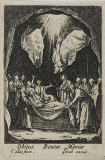 The Interment of the Virgin, from The Life of the Virgin, n.d., Jacques Callot, French, 1592-1635,