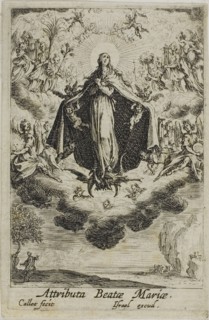 The Glorification of the Virgin, from The Life of the Virgin, n.d., Jacques Callot, French,