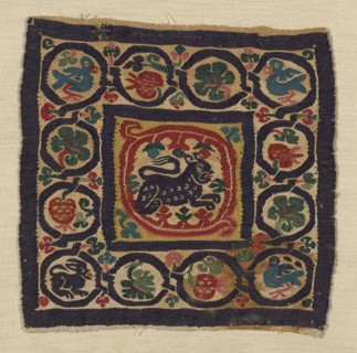 Fragment, Roman period (30 B.C.–641 A.D.), 4th/6th century, Coptic, Egypt, Egypt, Linen and wool,
