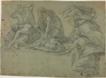 Death of Cleopatra, c. 1540, Follower of Daniela da Volterra (Italian, 1509-1566), or circle of