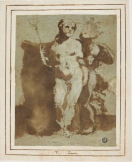 Pagan Child Couple, c. 1546, Circle of Domenico Beccafumi, called Il Mecarino (Italian, 1484-1551),