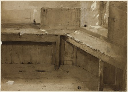 Background Study, 1840/50, Attributed to Sir David Wilkie, Scottish, 1785–1841, Scotland, Brush and