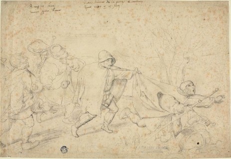 The Parable of the Blind, 1589, Andreas de la Prieur de Cambray (Flemish, 1567-1599), after Pieter