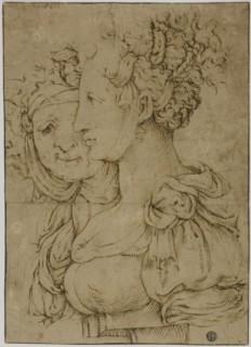 Old Matron and Young Woman, n.d., Attributed to Bartolomeo Passarotti, Italian, 1529-1592, Italy,