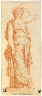 Female Caryatid, early 18th century, After Pietro Buonaccorsi, called Perino del Vaga, Italian,