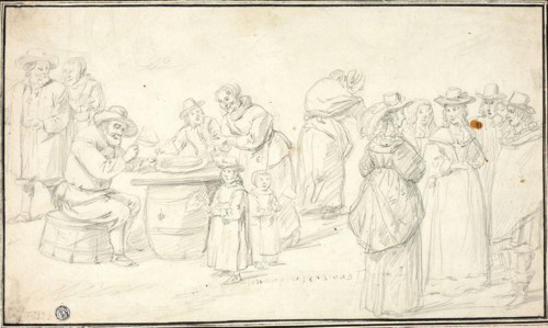 Study for Country Festival near Antwerp, c. 1646, David Teniers the Younger, Flemish, 1610-1690,