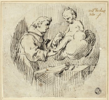 Saint Anthony of Padua with the Infant Jesus, n.d., Antonio del Castillo y Saavedra, Spanish,