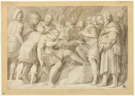 The Death of Scipio, n.d., Adam Friedrich Oeser (German, 1717-1799), or after Polidoro Caldara,