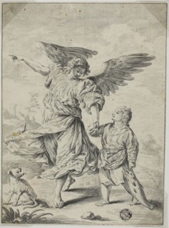 Tobias and the Angel, n.d., After Tiziano Vecellio, called Titian, Italian, c. 1488-1576, Italy,