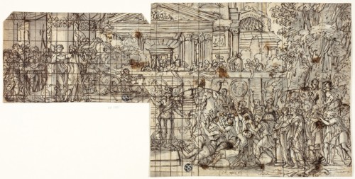 Triumph of Alexander, n.d., Possibly François Chauveau (French, 1613-1676), or possibly Charles Le